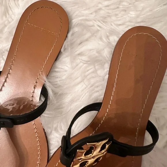 Tory Burch Mini Miller Leather Thing Sandals - Picture 4 of 6